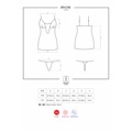 Košilka 811-CHE chemise - Obsessive (517152) - 2