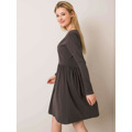Šaty RV SK 5889.41P tmavá khaki (3446638) - 5