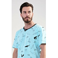 Pánské pyžamo šortky Oceán (3546481) - 5
