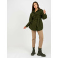 Dámský kabát EM PL 2939 85 khaki (3515373) - 6