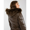 Dámská bunda NM KR H 898 79P tmavě hnědá (3567799) - 18