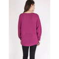 Dámský svetr Jumper Beatrix SWE 097 Amaranth - MKMSwetters (3491142) - 2