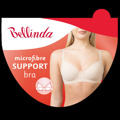 Podprsenka s kosticí SUPPORT BRA - BELLINDA - černá (2683354) - 4