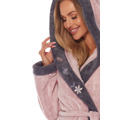 Dlouhý dámský župan L&L 9145 Hft 3XL (3425625) - 9