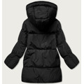 Zimowa kurtka damska typu puffer czarna (ad6076) (3159165) - 2