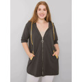 Mikina RV BL 6863.59P tmavá khaki (3448429) - 12
