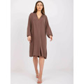 Dámské šaty Dress-EM-SK-604.10P-hnědá (3284746) - 7