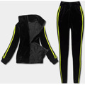 Černo-limetkový sportovní komplet s legínami (YP-9967) (3633936) - 1