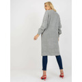 Dámský svetr LO SW LK 3001 kardigan.82P šedý (3558447) - 10