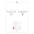Žhavá tanga Shibu crotchless thong - Obsessive (1524483) - 3
