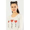 Dámské pyžamo dlouhé I love you (3087259) - 5