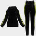 Černo-limetkový sportovní komplet s legínami (YP-9967) (3633936) - 3