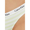 Dámská tanga D1617E 5XE bílá/žlutá - Calvin Klein (3617295) - 2