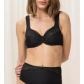 Dámská podprsenka Modern Lace+Cotton W02 - BLACK - černá 0004 - TRIUMPH (3574486) - 3