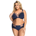 Měkká podprsenka Gorsenia K 441 Luisse Navy blue (2136860) - 1