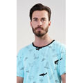 Pánské pyžamo šortky Oceán (3546481) - 4