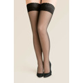 Samodržící punčochy Gabriella Plus Size 164 7-8 15 den (2693349) - 6