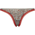 Kalhotky D3447E-DTZ šedočervená - Calvin Klein (2480194) - 1