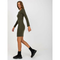 EM SK 673 šaty.78P khaki (3511060) - 13