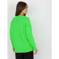 Dámský svetr LC SW 8036 fluo zelený (3519278) - 11