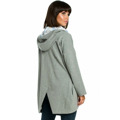 B091 Mikina na zip Oversized - černá (3213752) - 5