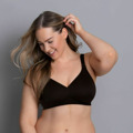 Miss Anita podprsenka na kojení košíčky se spacer-výztuží 5070 black - Anita Maternity (3212324) - 3