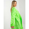 Dámský svetr LC SW 0296 fluo zelený (3519125) - 12