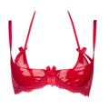 Podprsenka Plus Size V-8721 červená - Axami (3539855) - 2