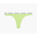 Dámská tanga D1617E LT3 žlutá - Calvin Klein (3612172) - 1