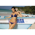 Plavky Megan Blu Scuro + Red M-251 Navy Red (84) - Marko (3472250) - 1