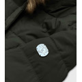 Parka zimowa damska na futrze army (m-21013) (3122062) - 2