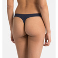 Dámské tanga F3842E-0PP tmavě modrá - Calvin Klein (835932) - 2