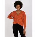 Sweter LC SW A10.26X ciemny pomarańczowy (3262278) - 4