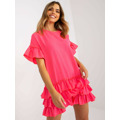 Šaty CHA SK 1422.19 fluo růžová (3398566) - 3