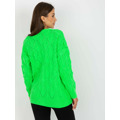 Dámský svetr LC SW 8035 fluo zelená (3519261) - 5