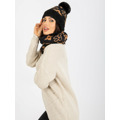 Dámská čepice AT CZ CM 317 cap.85 černá (3582328) - 4