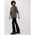 Mikina DHJ BL 15658.35 tmavá khaki (3448449) - 3