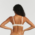 Dámská hladká vyztužená podprsenka DIM INVISIFREE PADDED BRA - DIM - smetanová (2683248) - 2