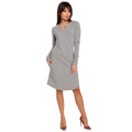 Dámské šaty B017 Grey - BeWear (3577722) - 1