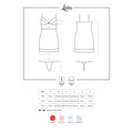 Košilka Lovica chemise - Obsessive (429135) - 3