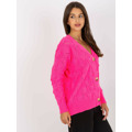 Dámský svetr LC SW 803 fluo růžový (3519317) - 15