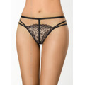Tanga Marshmallow V-7888 černá/béžový - Axami (3546293) - 1