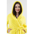 Dámský župan krátký s kapucí Citron (3546494) - 5