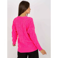 Dámský svetr LC SW 803 fluo růžový (3519317) - 11