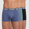 Pánské boxerky 3 ks DIM POWERFUL BOXERS 3x - DIM - světle modrá (2683307) - 1