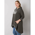 Dámská mikina RV BL 6849.63P tmavá khaki (3515155) - 3