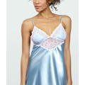 Dámská košilka Luna Baby Blue chemise - Dkaren (3489994) - 2