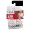 Pánské sportovní boxerky SPORT BOXER - BELLINDA - bílá (2683387) - 4