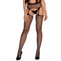 Hravé punčochy S815 garter stockings - Obsessive (2929887) - 1