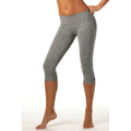 Dámské sportovní legíny 3/4 donna active-fit melange Barva: Grigio melange, Velikost: (2134384) - 5
